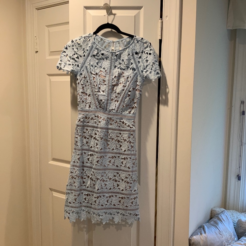 Reiss lace dress